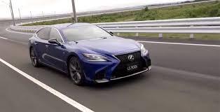2018 Lexus Ls In Ultrasonic Blue Love