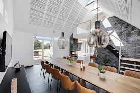 Luxury Holiday Home In Denmark Homeadore Long Dining Room Tables Interior Design Dining Extra Long Dining Table