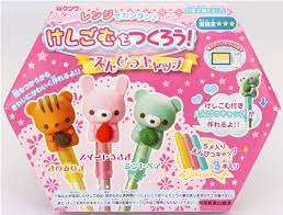 Diy Eraser Making Kit For Pencil Caps Kawaii Animals Animal Erasers Diy Set Kawaii Diy