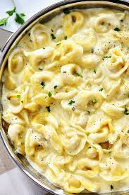 Tortellini Alfredo In 2020 Tortellini Recipes Homemade Alfredo Homemade Alfredo Sauce