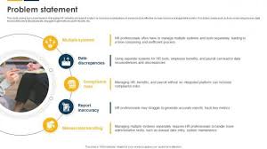 Problem Statement Payroll Solutions Provider Investor Funding Elevator  Pitch Deck