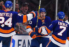 Nelson's insurance goal proves pivotal as isles hang on to win game 5. Nhl Playoffs Islanders Mathew Barzal Scores Winner After Cheap Shot