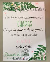 Ordenar por chapas grandes youtube en la boda de para bodas. Cartel Chapas Brenda Las Pitxiak De La Cabra