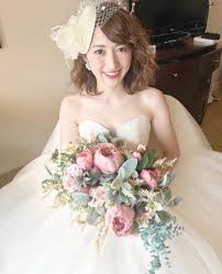 花嫁の髪型2019年最新スタイル100選ウェディングドレスや和装に