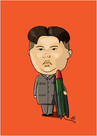 Kim Jong Un Rocketman Northkorea Trump Cartoon Art Drawing Dotard Drawing Illustrations Political Art Illustration Character Design