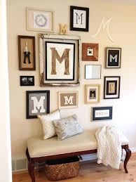 How To Create Your Own Monogram Gallery Wall A Step By Step Tutorial Home Decor Decor Monogram Gallery Wall