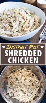 Instant Pot Shredded Chicken Pulled Chicken Recipe Evolving Table Recipe Easy Shredded Chicken Shredded Chicken Instant Pot Recipes Chicken