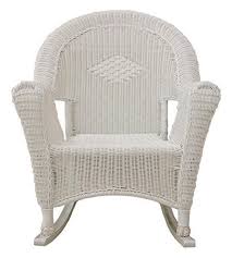 Lb International White Resin Wicker Rocking Chair Patio Furniture For Sale Https Patiodini Patio Rocking Chairs Wicker Rocking Chair Patio Furniture For Sale