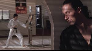 #terry silver #thomas ian griffith #the karate kid 3 #cobra kai #i had to gif this #it's so funny #sir i'm in love with your smile. Die Dunkle Versuchung Des Daniel San Going To The Movies