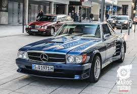 Mercedes R107 Sl With A Konig Bodykit Mercedes Models Mercedes Benz Smart