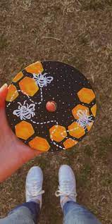Expect to have to give your cd a second or even third coat. Cd Art Painting