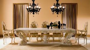 Choose the dining room table design that defines your family's style and character. Classic Dining Table Minerva Silik Crystal Rectangular For Hotel