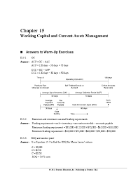 Edwin therefore has taxable income of 370000. Pdf Working Capital And Current Assets Management Answers To Warm Up Exercises E15 2 Maximum And Minimum Seasonal Funding Requirements Mohomed Alawna Academia Edu