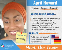 Meet April Howard, CISM Student Support Specialist! #MeetCISM "Integrity is  my favorite CISM core value because there is a beautiful feeling of  liberation that comes from being honest and authentic with not