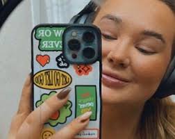 Buy Stickers iPhone Case, Quote Phone Case, Let Go Let God, Aesthetic Phone  Case, Phone Case, Internet Phone Case, Custom Iphone, Patches Case Online  in India