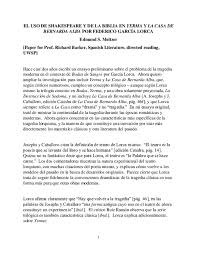 La casa de bernarda alba (1936). La Casa De Bernarda Alba Research Papers Academia Edu
