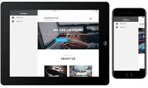 Xamarin Forms Menu Sample Application Mockup Navigation Samsung Galaxy Phone Form