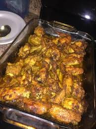 Baked Curry Chicken Wings Recipe By Shalonda M Recipe Baked Curry Chicken Curry Chicken Wings Recipe Chicken Wing Recipes