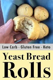 This Recipe Uses A Combination Of Only Water Yeast Sweetener And Carbquik Baking Mix To Make Real Carbquik Recipes Lowest Carb Bread Recipe Yeast Bread Rolls