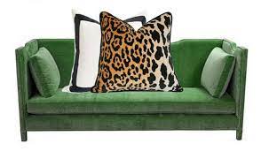 Blog Meg Biram Sofa Pillows Green Sofa Green Velvet Sofa
