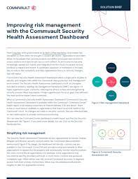 We hand select only the best brands for our showroom and sales. Download Improving Risk Management With The Commvault Security Health Assessment Dashboard Whitepaper Binary Ondemand