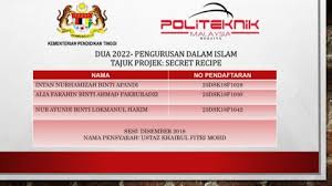 It has international branches in singapore, indonesia, thailand, china, brunei, cambodia, myanmar, maldives and bangladesh. Dua2022 E Folio Secret Recipe Pages 1 13 Flip Pdf Download Fliphtml5