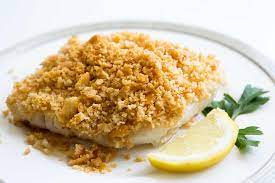 Baked Cod With Ritz Cracker Top So Easy So Good Ricetta Ricette Ritz Crackers Ricette Pesce