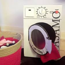 Wasche Im Karton Creative Washing Machine Kids