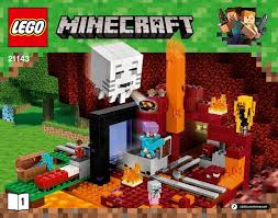 Although the entire range is designed for builders aged around 8+, my two youngest boys still think they're awesome. Lego 21143 The Nether Portal Instructions Minecraft
