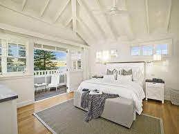 First up, let's take a look at how the beach house looked onscreen. Stunning Hamptons Style Beach House In Collaroy Hamptons Beach House Coastal Bedrooms Hamptons Bedroom