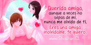 14 de febrero de 2018. Carta Para Una Amiga Inolvidable