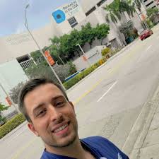 Future ophthalmologist. Alejandro Perez has his sights set