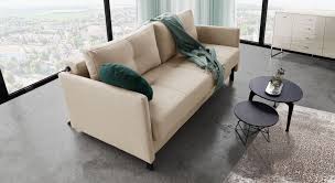 Die farbe ist toll, die sitzfläche nicht zu hart und nicht zu weich. Schlafsofa Mit Zwei Ruckenkissen Und Kaltschaum Polsterung Kuda