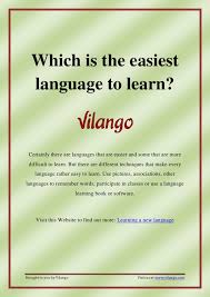 Image result for the easiest language to learn