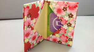(2) pieces 1 1/4″ x 4″. Origami Gift Card Holder For Back To School Shopping Youtube