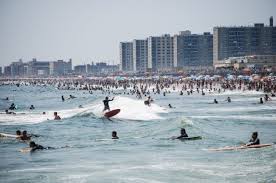 a day surfing at rockaway beach