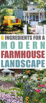 This staircase is a star in its own right. 6 Ingredients For A Modern Farmhouse Landscape The Cottage Market