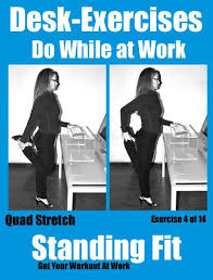 See More Desk Exercises You Can Do At Work With A Standing Desk Workout At Work Desk Workout Exercise