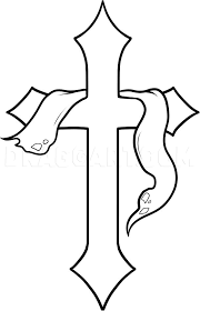 Just a line is an app that lets you make simple drawings in augmented reality, then share your creation with a short video. How To Draw A Cross Cross Step By Step Drawing Guide By Dawn Dragoart Com