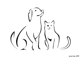 How do you draw dogs face? Drawing Of A Cat And Dog Novocom Top