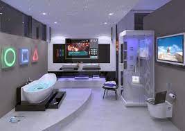 In the closed mode, the bathroom area would function as a recreation room or even a shower space with free standing. Digital Bathroom Design From Ideal Standard Hi Tech From Heaven