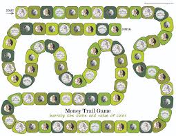 Maybe you would like to learn more about one of these? Relentlessly Fun Deceptively Educational Money Trail Board Game Free Printable To Teach Coin Names Values