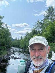 Kristian Morgan Day #9 Kinsman Notch to Connecticut River (NH side) 52.8  miles 17:59 2.9 mph 49.2 mpd average 41.1 miles behind Ideal schedule  (sub-40 day) 9.8 miles behind Good schedule (sub