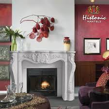 The fireplace in brookline ma. Historic Mantels Limited Louis Fireplace Mantel Ivory Dl11001 Rona