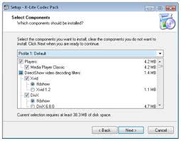 Ranging from a very small bundle that contains only the most essential decoders to a large and more . K Lite Codec Pack Download