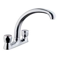 These mono mixer basin taps can help in your quest of adding elegance and glamor to your kitchen or bathroom. Edith Chrome Effect Kitchen Deck Tap Diy At B Q