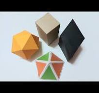 pentagonal pyramid/วิธีทำปิระมิดฐานห้าเหลี่ยม/paper crafts/handmade/ครูหญิง
