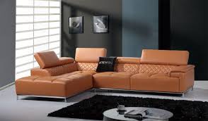 2pc modern contemporary red leather sectional chaise + sofa set #1707. Contemporary Genuine Leather Sectional St Paul Minnesota V Citadel 8482