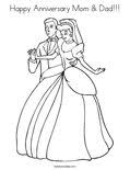 Happy anniversary quotes for parents in law. Happy Anniversary Mom Dad Coloring Page Twisty Noodle
