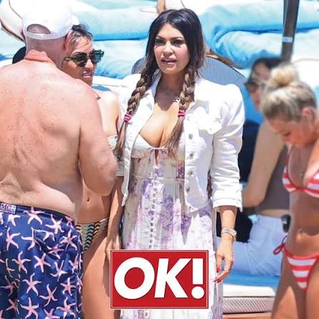 Η Κίμπερλι Γκιλφόιλ βρέθηκε στην Μύκονο και παραλίγο να πέσει στη θάλασσα!  #news #pronewsgr #greece
